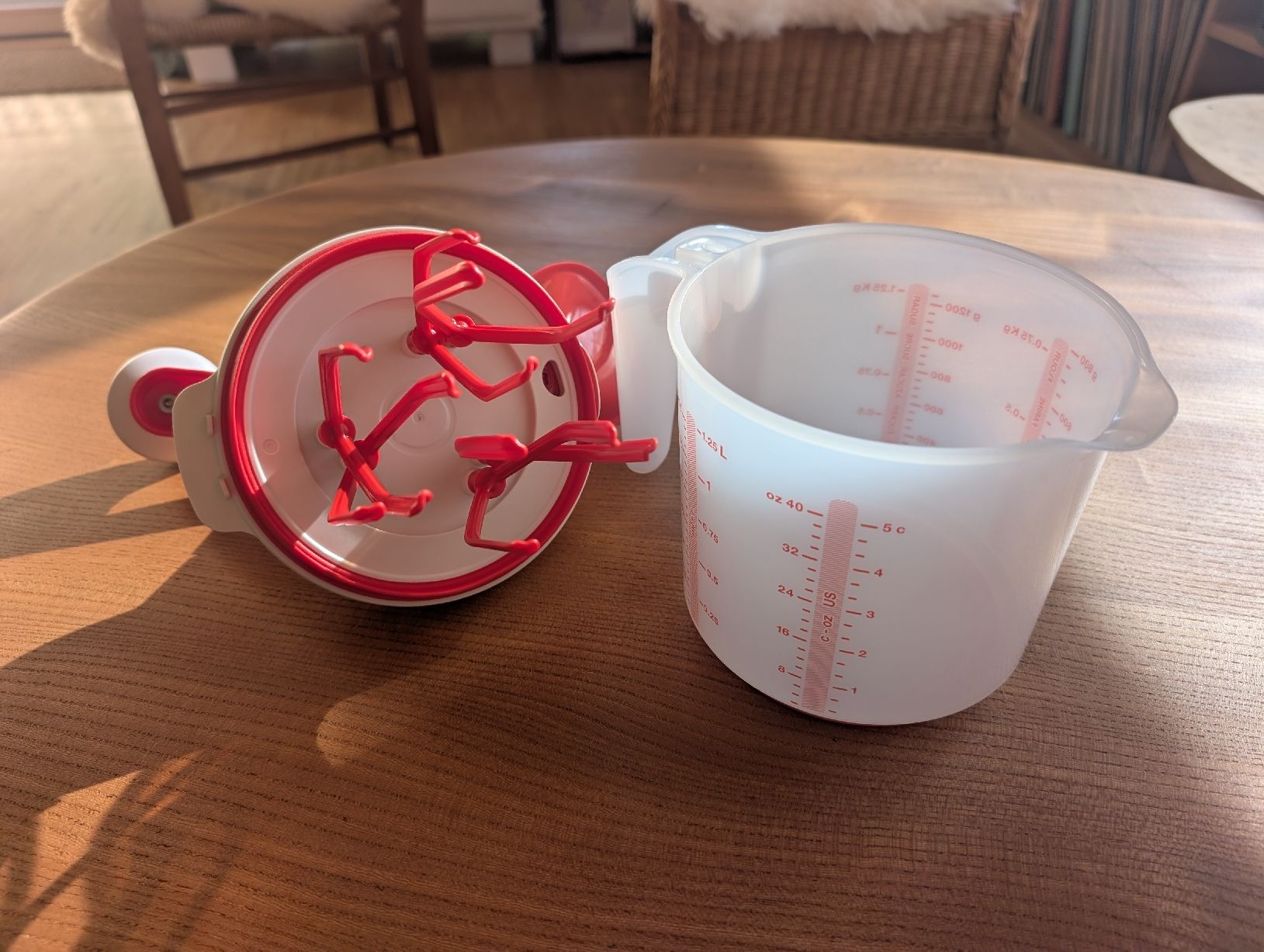 Tupperware Elettrodomestici da cucina: Küchenblitz Tupperware rot, 1.25 Liter, wenig gebraucht – Usato da Nänikon venduto da hallopaul11 1