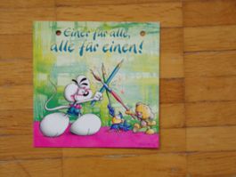 Diddl Postkarte   Einer für alle alle für einen