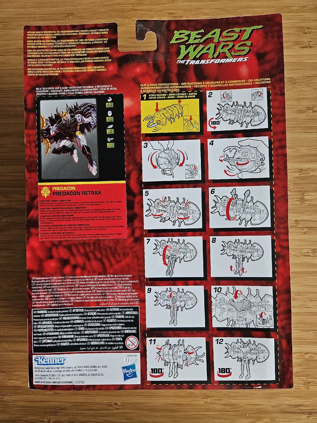Hasbro Figurines: Transformers Beast Wars Retrax – Neuf avec emballage d'origine à Sarnen par rockola02 1