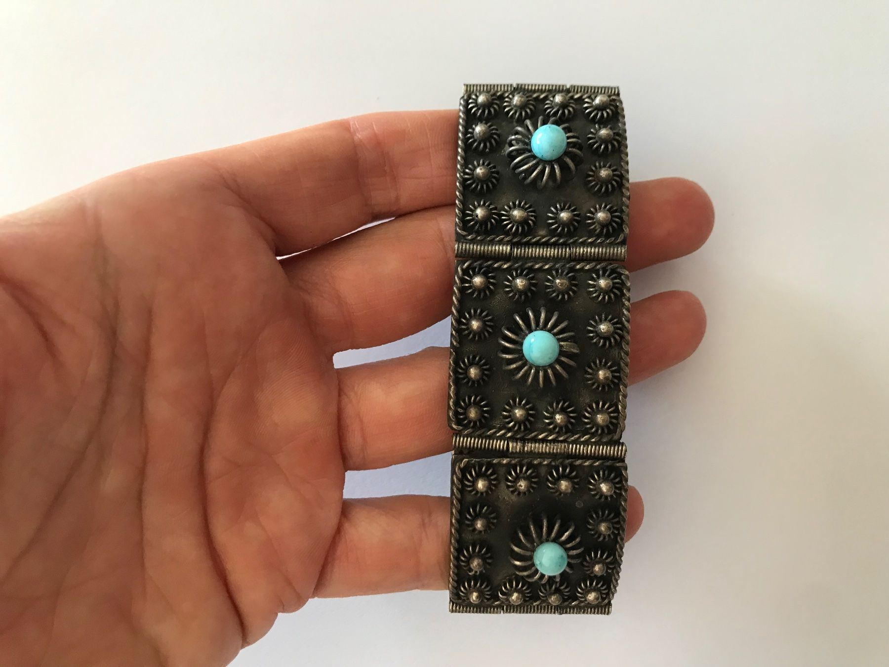 Bracciali & Braccialetti: Bracelet ethnique- argent tibétain – Usato da Grimisuat venduto da eliseba88 1