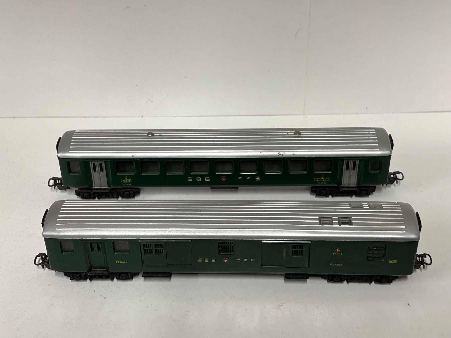 Hag Modellini di ferrovie: HAG H0 SBB 2 Wagen – Usato da Geroldswil venduto da TopTrain54 4