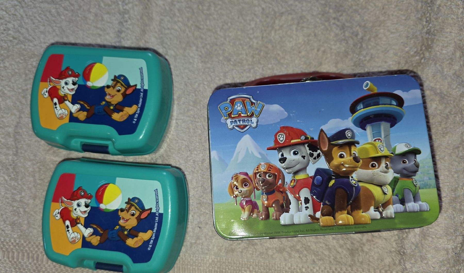 Contenitori & Simili: Paw Patrol  Lunchbox Set, Köfferli Blech – Usato da Oberrüti venduto da SussiundStrolch 1