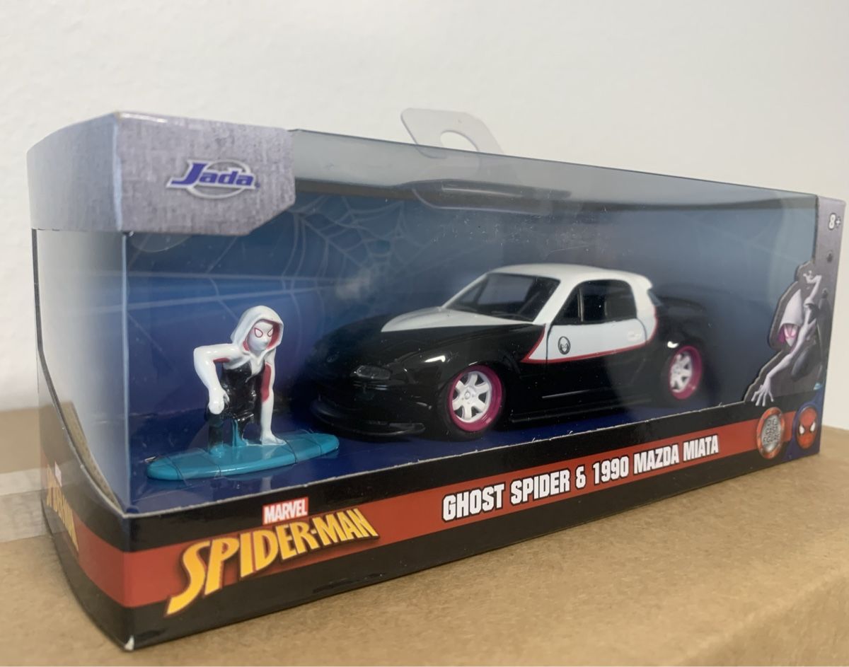 Jada Toys Modellini d'auto: Mazda MX-5 NA x Ghost Spider – Nuovo e nell'imballaggio originale da Neuenegg venduto da Mazdanier 1