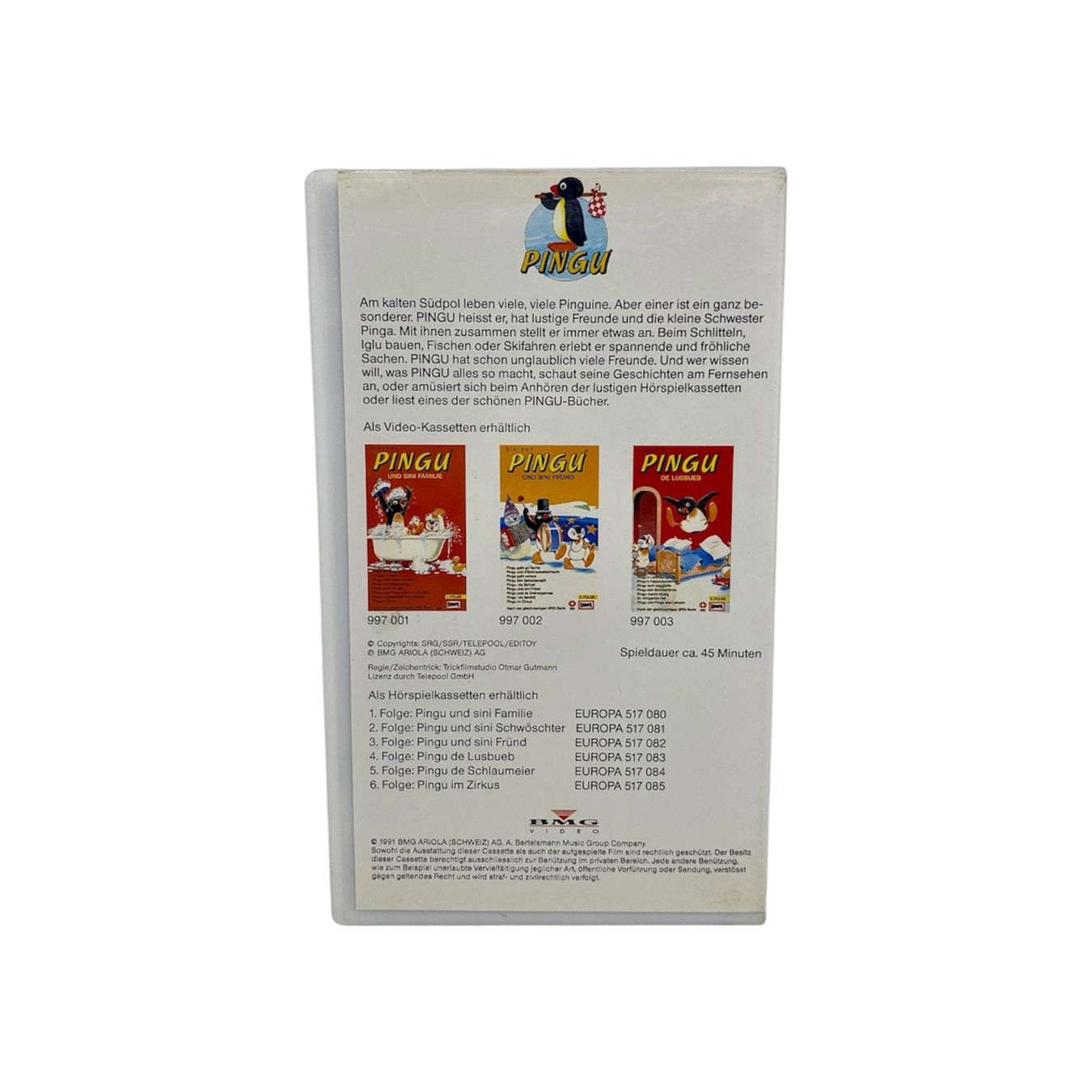 Tutti i VHS: Pingu de Lusbueb VHS – Usato da Teufenthal AG venduto da Retro-Stash-Shop 1