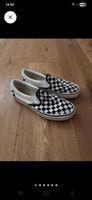 Baskets Vans Classic Slip-On carreaux noir blanc T 38