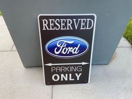 FORD PARKING ONLY Metall Schild / NEU ! 1 Pcs.
