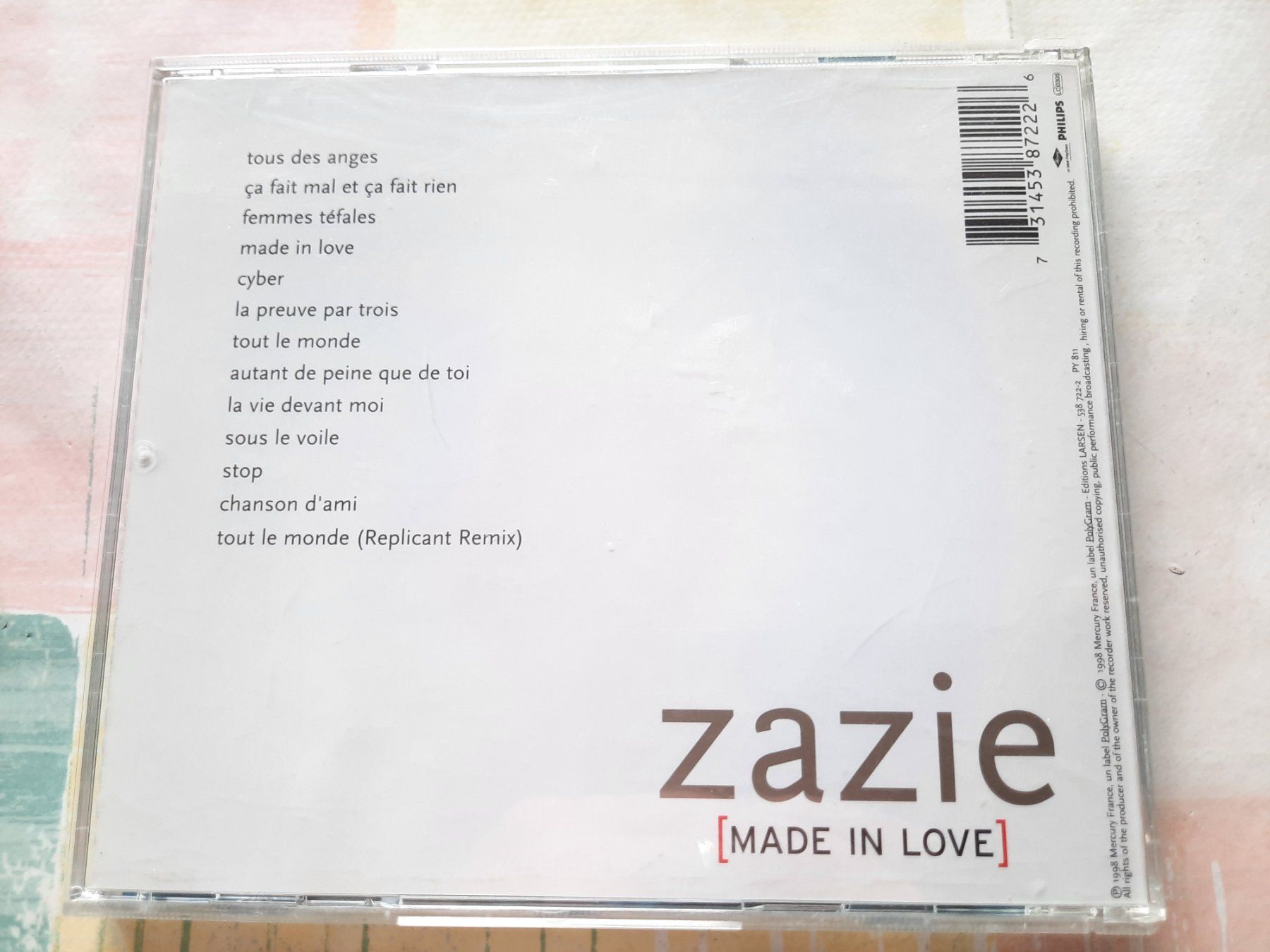 CD: Cd Zazie - Made in Love – Usato da Pully venduto da bro_n52j 1