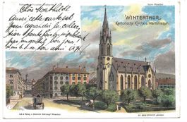 Winterthur (ZH) Kath. Kirche - Schlumpf-Litho No 2209 - 1901