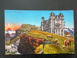 AK  1943  Panorama Rigi Kulm coloriert       (G832)