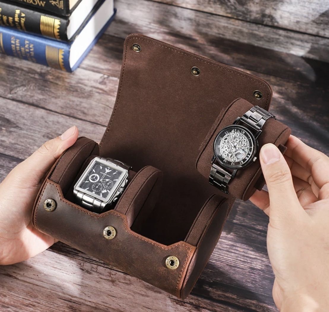 Scatole porta orologi: Uhrenetui «Cuba» 2 – Nuovo e nell'imballaggio originale da Biel/Bienne venduto da Inulux.ch 3
