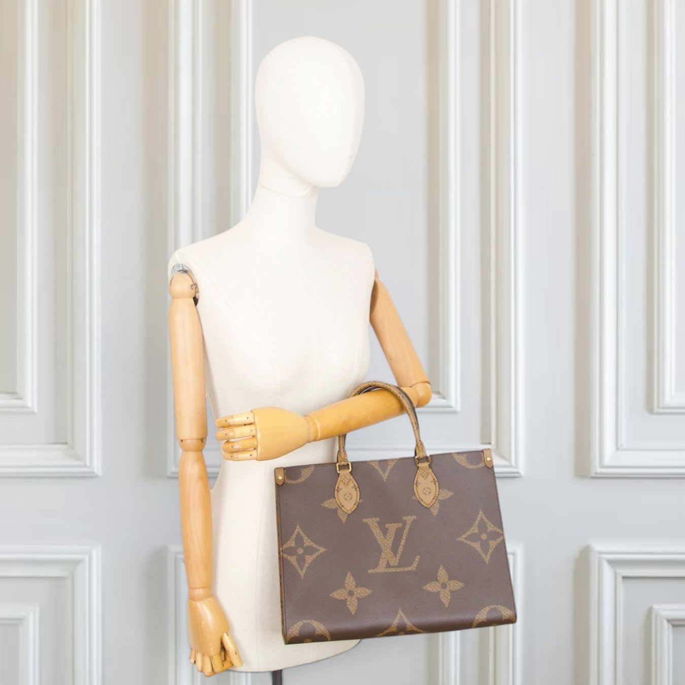Louis Vuitton Borse da donna: Louis Vuitton OnTheGo MM Monogram Giant – Usato da Binningen venduto da Designerlabels 2
