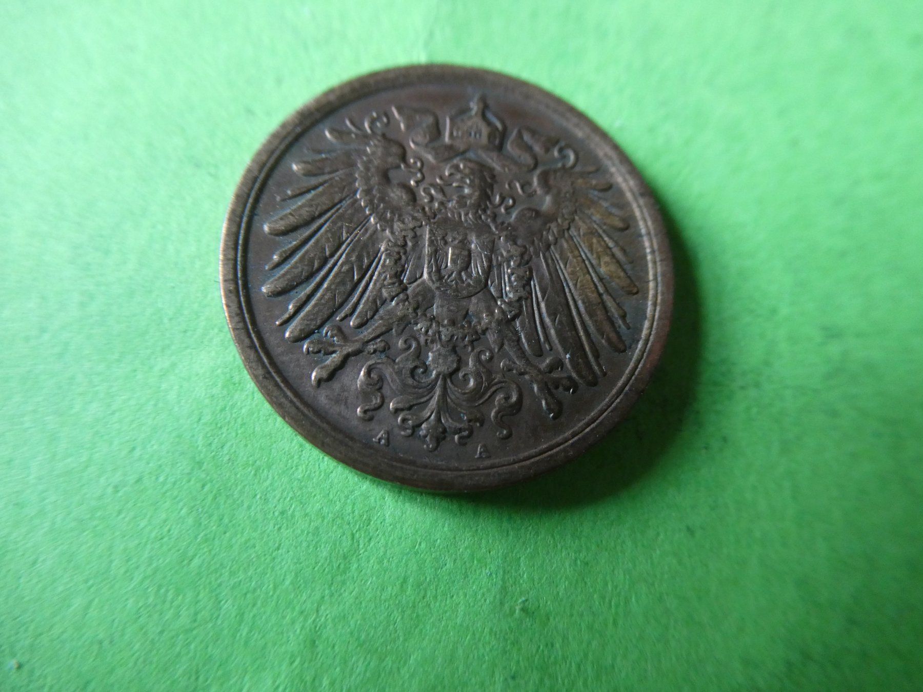 Toutes les monnaies: Dt. Reich 1911 A, 2 Pfennig – D'occasion à Hinterforst par Rohusri 1