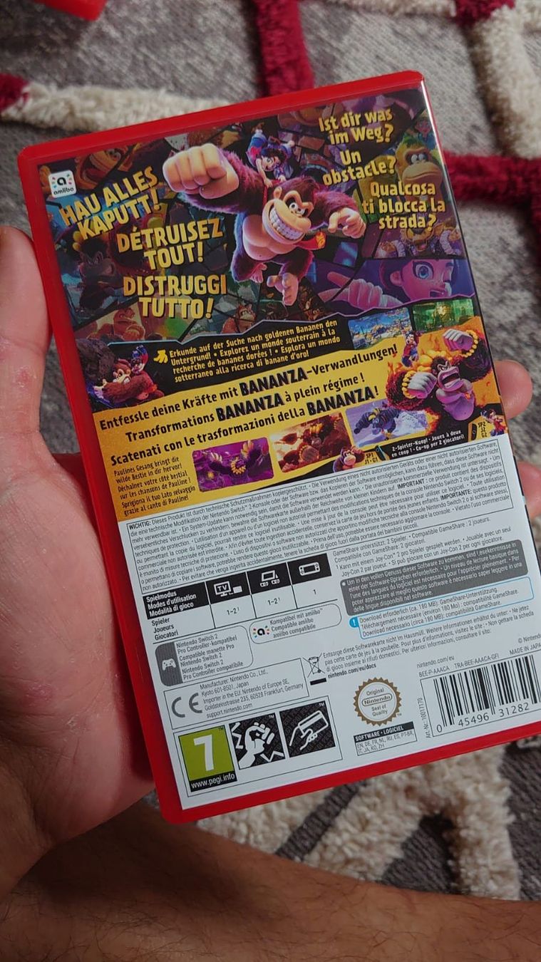 Nintendo Jeux: Donkey Kong Bananza Switch 2 – D'occasion à Freienstein par clearcutcaptain 3