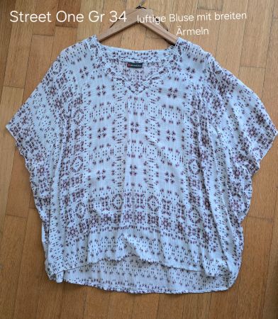 Street One Sommer Bluse, Gr. 34