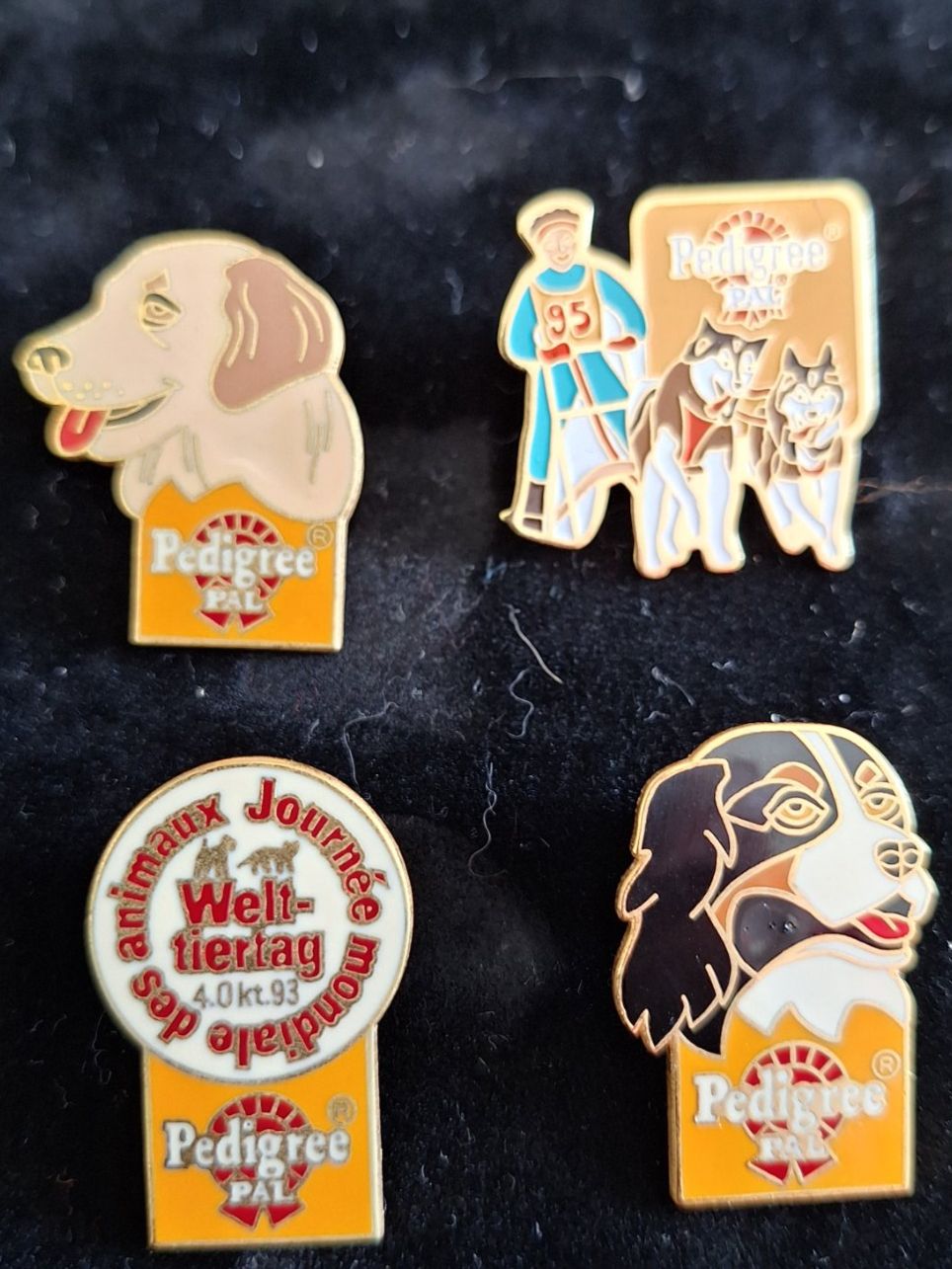 Placchette & Badge: 4 Pin Hund – Usato da Luzern venduto da luc_9k8h