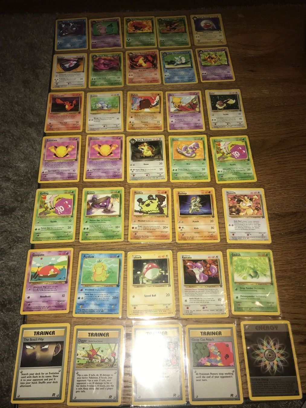 Pokémon Carte collezionabili: Team Rocket Pokemonkarten 35Stk. – Usato da Küssnacht am Rigi venduto da Ebikoner 1