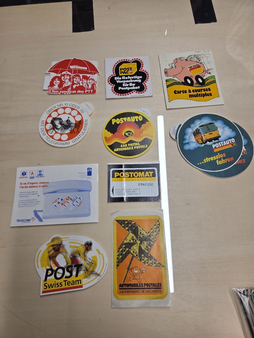 Sticker: Post Aufkleber Sammlung  – Usato da Wetzikon ZH venduto da AmacherM 3