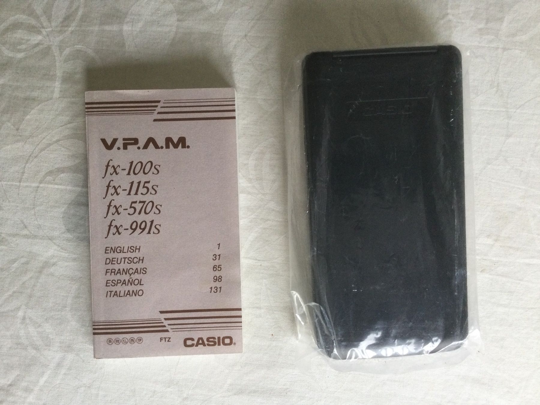Casio Calcolatrici tascabili: Casio fx-115s V.P.A.M. – Nuovo e nell'imballaggio originale da Schwerzenbach venduto da Whokamel 2