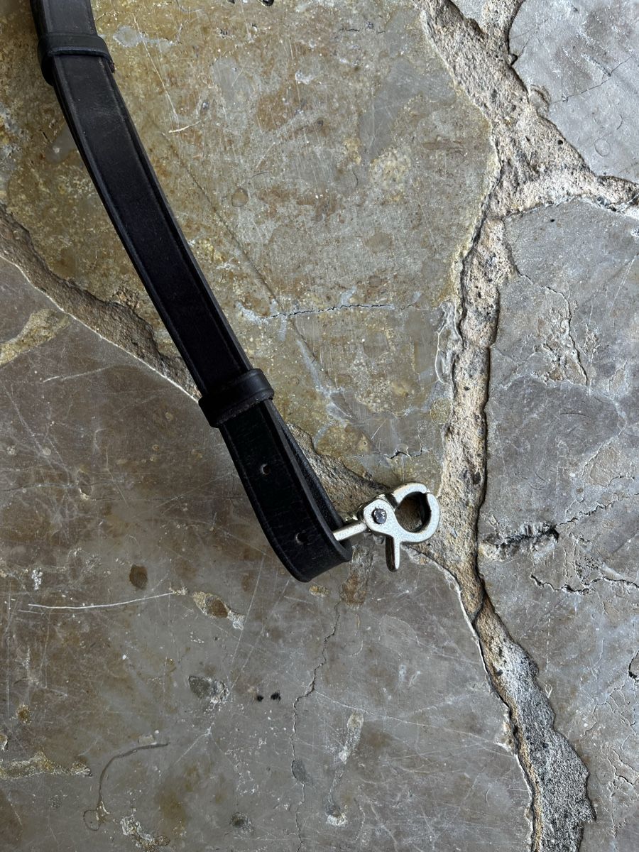Briglie & Cavezze: Collier de chasse en cuir brun taille cheval  – Usato da Le Landeron venduto da emm_q6yt 3