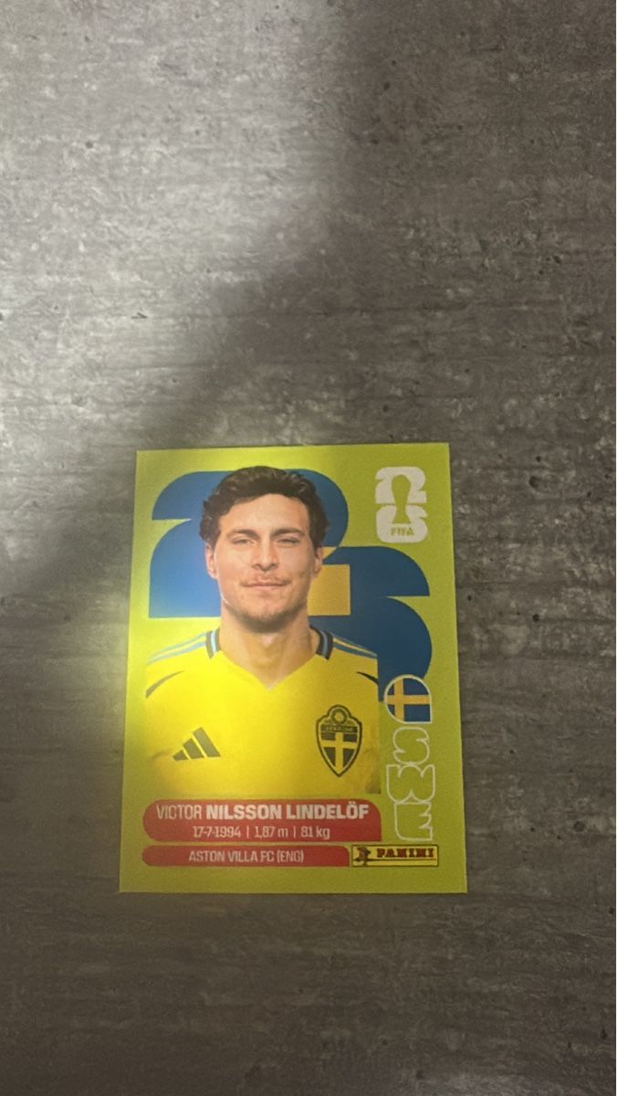 Panini Carte collezionabili: SWE 6 , FIFA WORLD CUP 2026 PANINI  – Nuovo (secondo la descrizione) da Frauenfeld venduto da 1PegPeg1