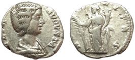 JULIA DOMNA silber denar