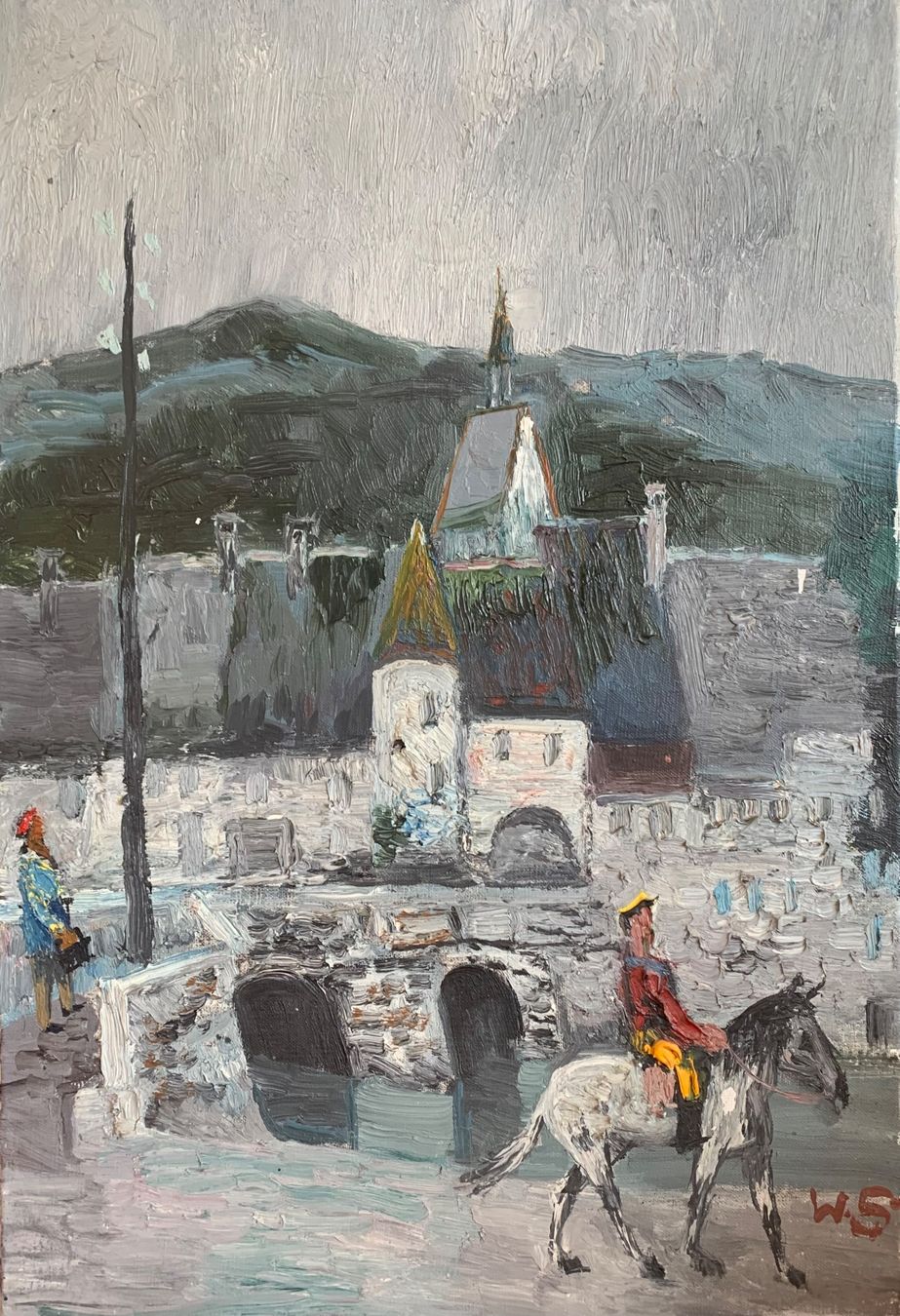 Tableaux: Walter Schneider, St.Ursanne – D'occasion à Binningen par Skarabrae