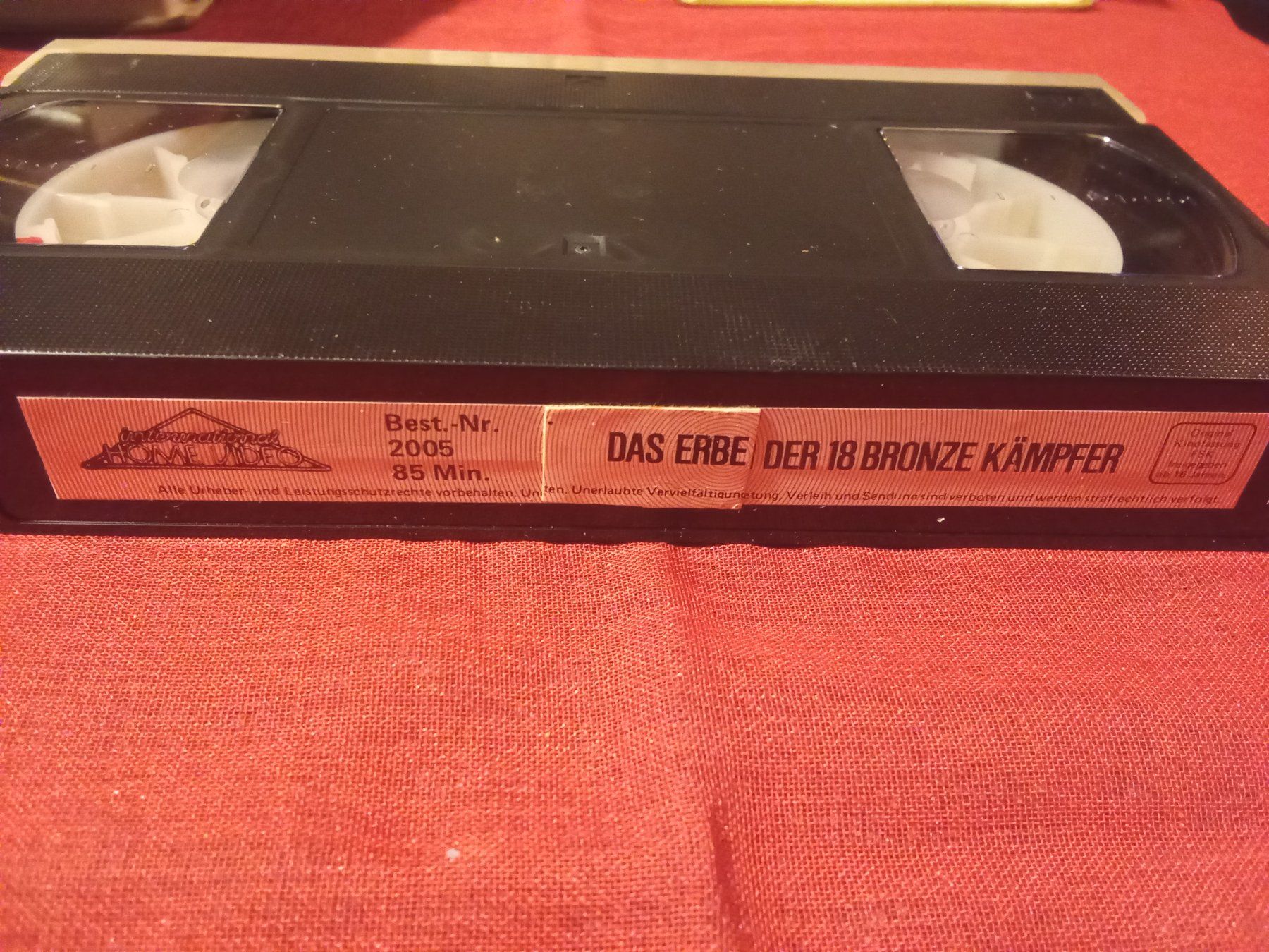 Alle VHS: 18 Bronzekämpfer Filmreihe 3x IHV VHS – Gebraucht aus Remetschwil von Hofiii 7