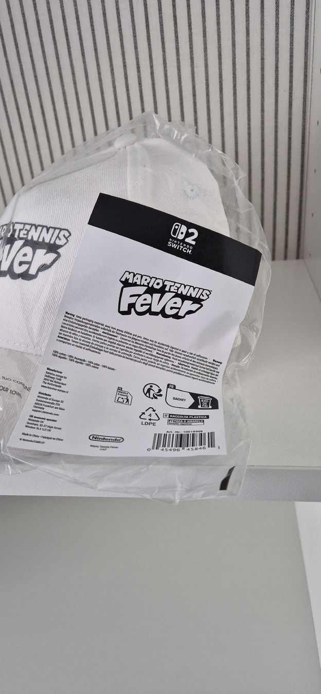 Copricapi, berretti & cappellini: Mario Tennis Fever Cap – Nuovo e nell'imballaggio originale da Schwerzenbach venduto da Jamacy 1