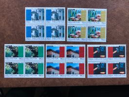 Pro Patria 1998 Viererblöcke postfrisch (ganze Serie)