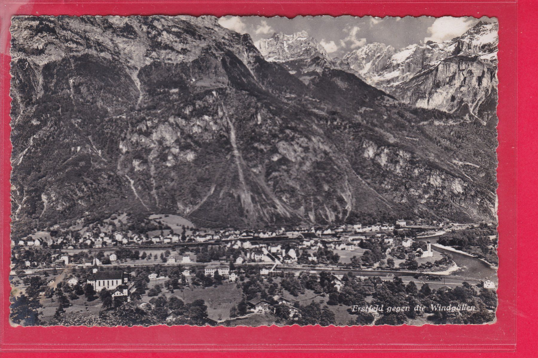 Ansichtskarten: ERSTFELD GEGEN DIE WINDGÄLLEN, 24.5.1941 – Gebraucht aus Oberrieden von Gebirgsstelze