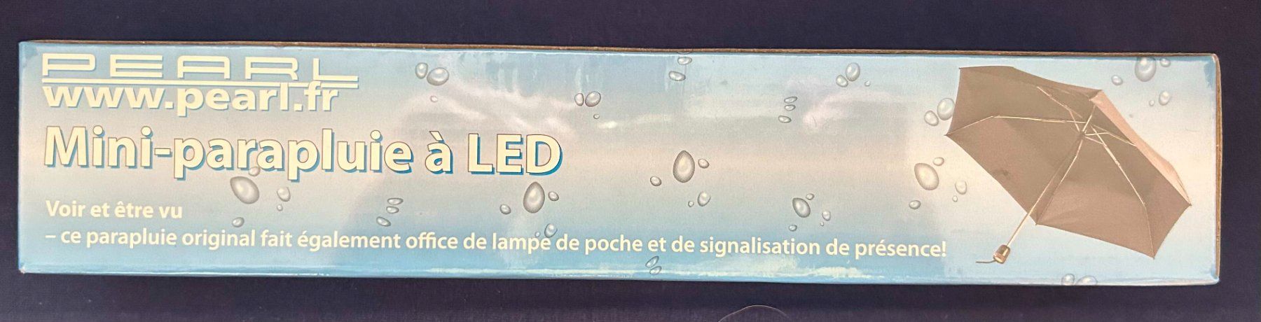 Ombrelli: Mini-Regenschirm mit LED Leuchte – Nuovo e nell'imballaggio originale da Zürich venduto da Cjjgj 2
