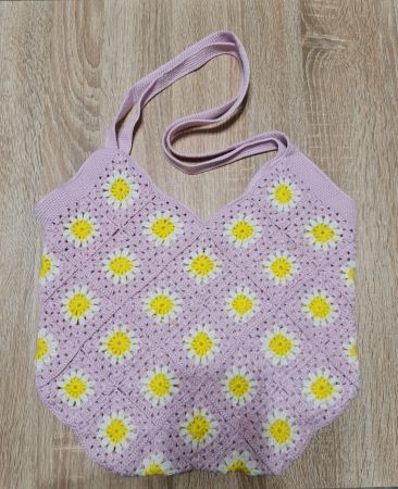 Handgemachte Handtasche "Granny Squares"