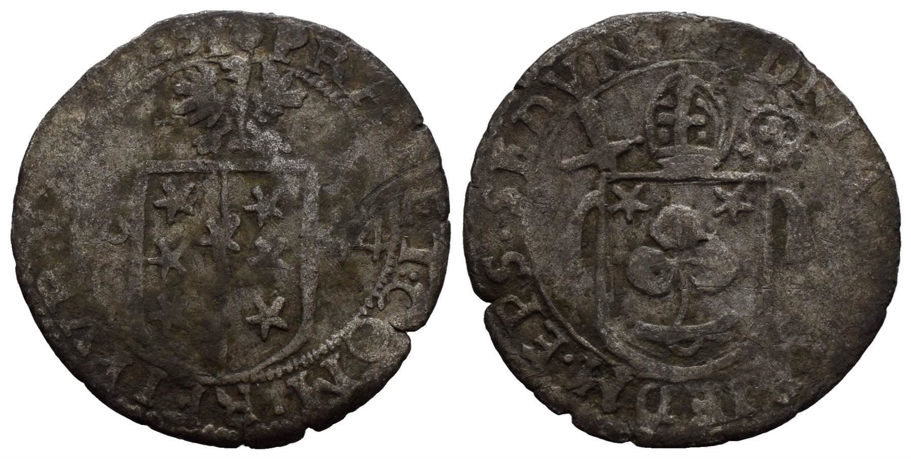 Alle Münzen: Wallis Batzen 1644 /2501 – Gebraucht aus Trimbach von Solothurn1