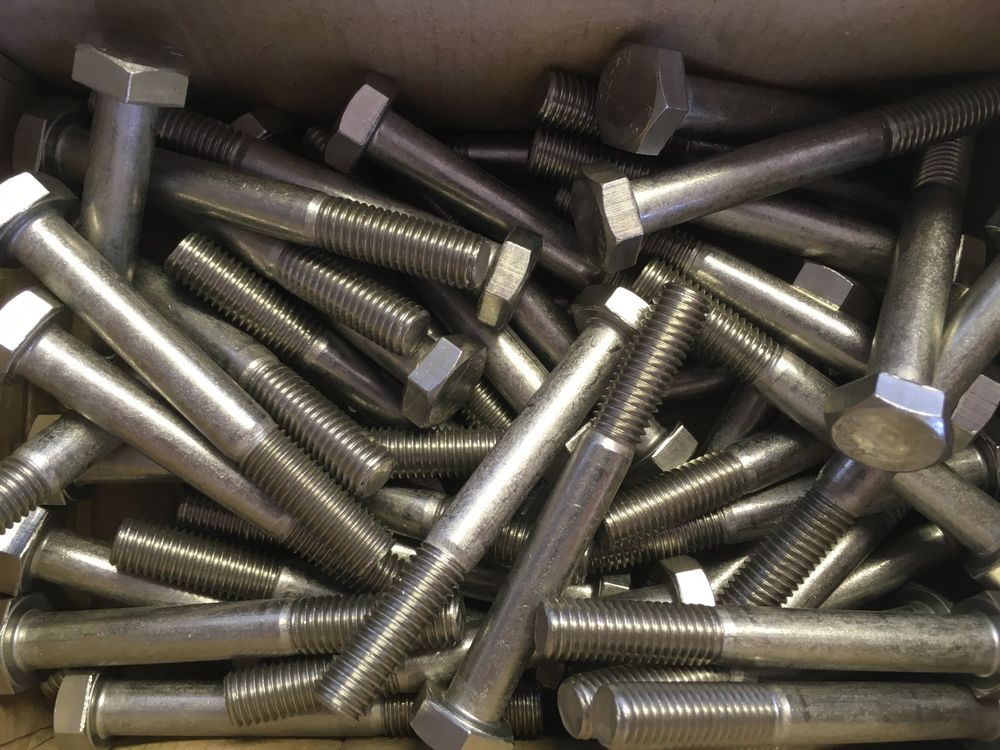 50 STÜCK INOX SCHRAUBEN M10 X 80 (Neu (gemäss Beschreibung)) in Aesch ...