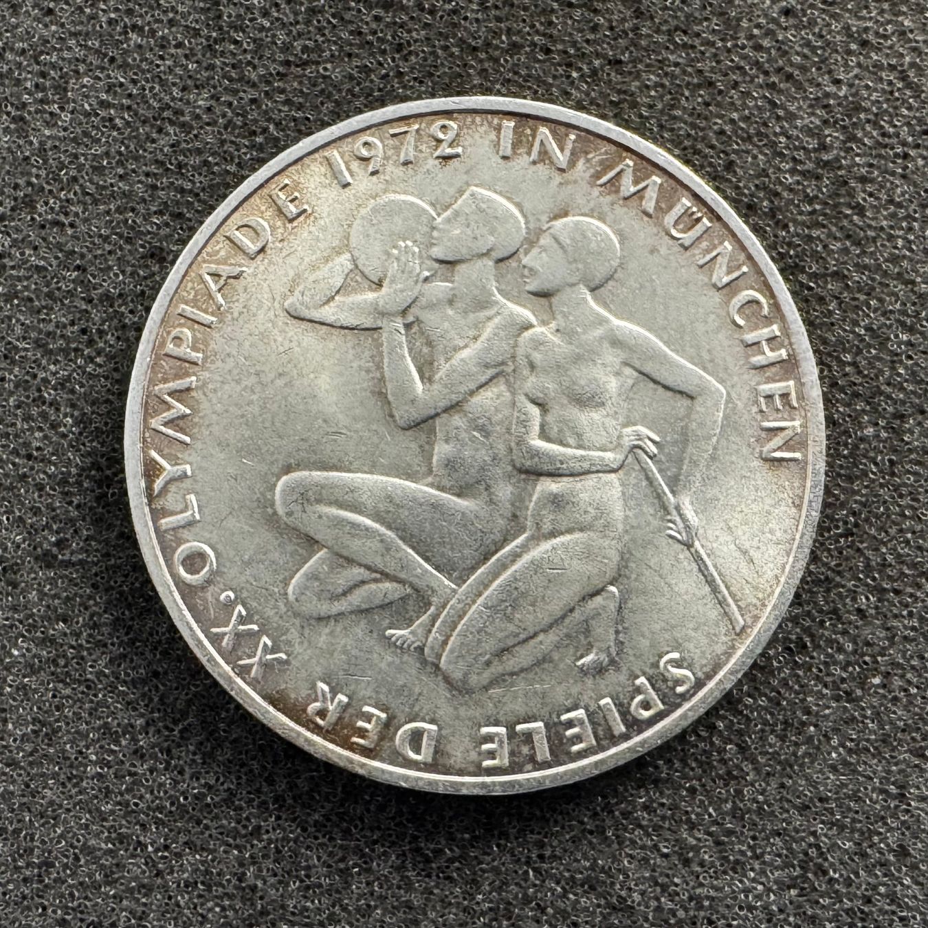Tutti le monete: 10 Mark Silber Deutschland 1972 Olymiade – Usato da Reitnau venduto da tb-muenzen