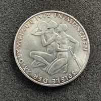 10 Mark Silber Deutschland 1972 Olymiade