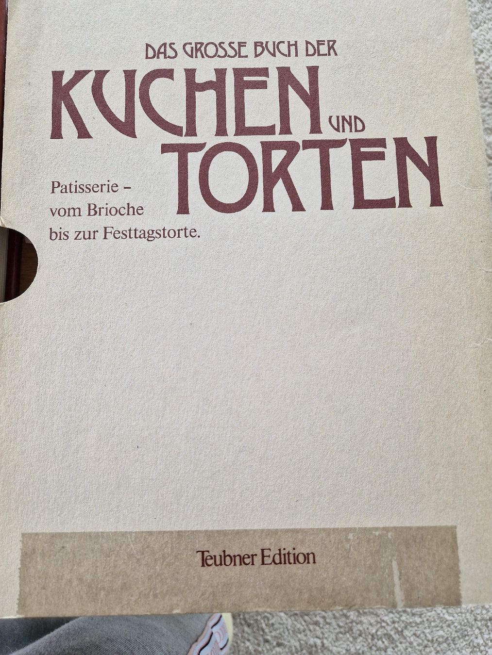Libri: teubner das grosse buch der kuchen und torten – Usato da Schenkon venduto da Eti94 1