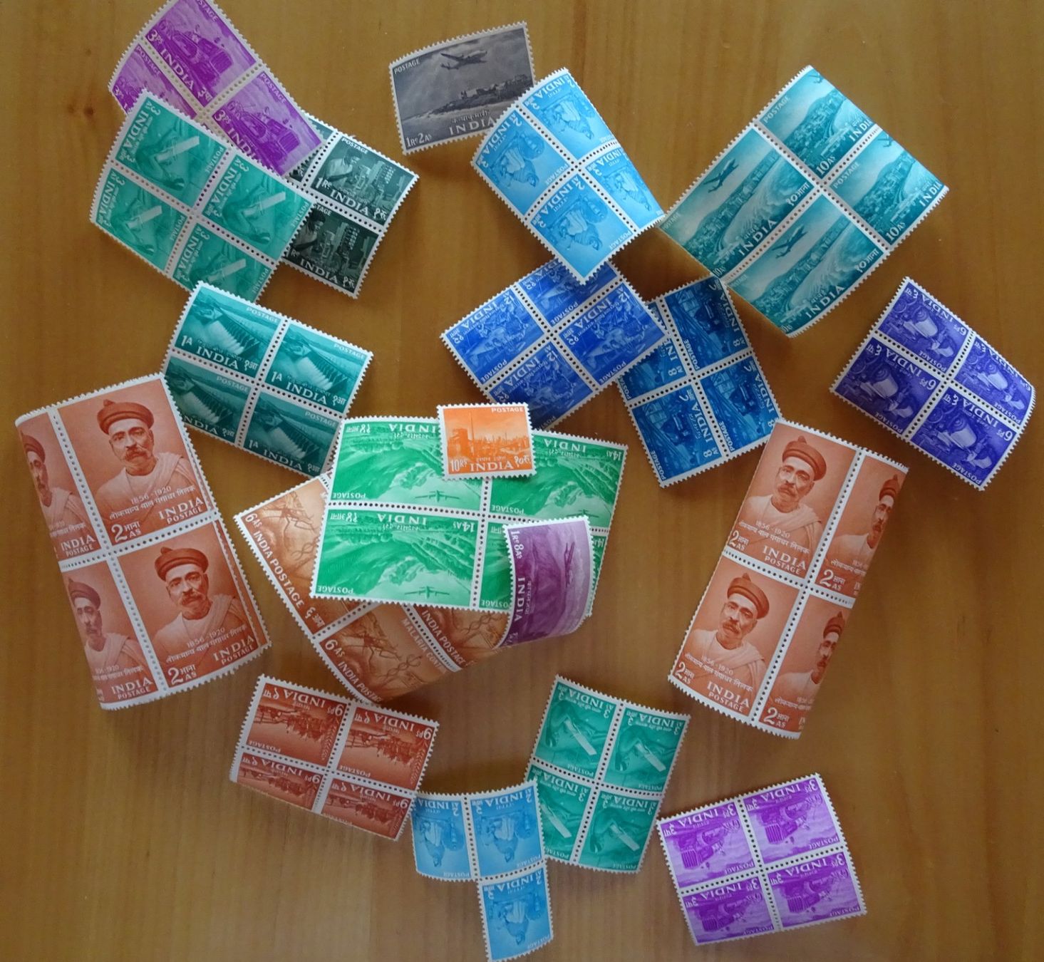 Tutti i francobolli: Briefmarken Indien – Usato da Feldbrunnen venduto da MarcusSO 1