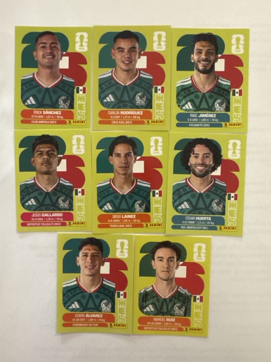 Panini Carte collezionabili: Panini WM 2026 Mexiko  – Nuovo (secondo la descrizione) da Kreuzlingen venduto da DennisA27