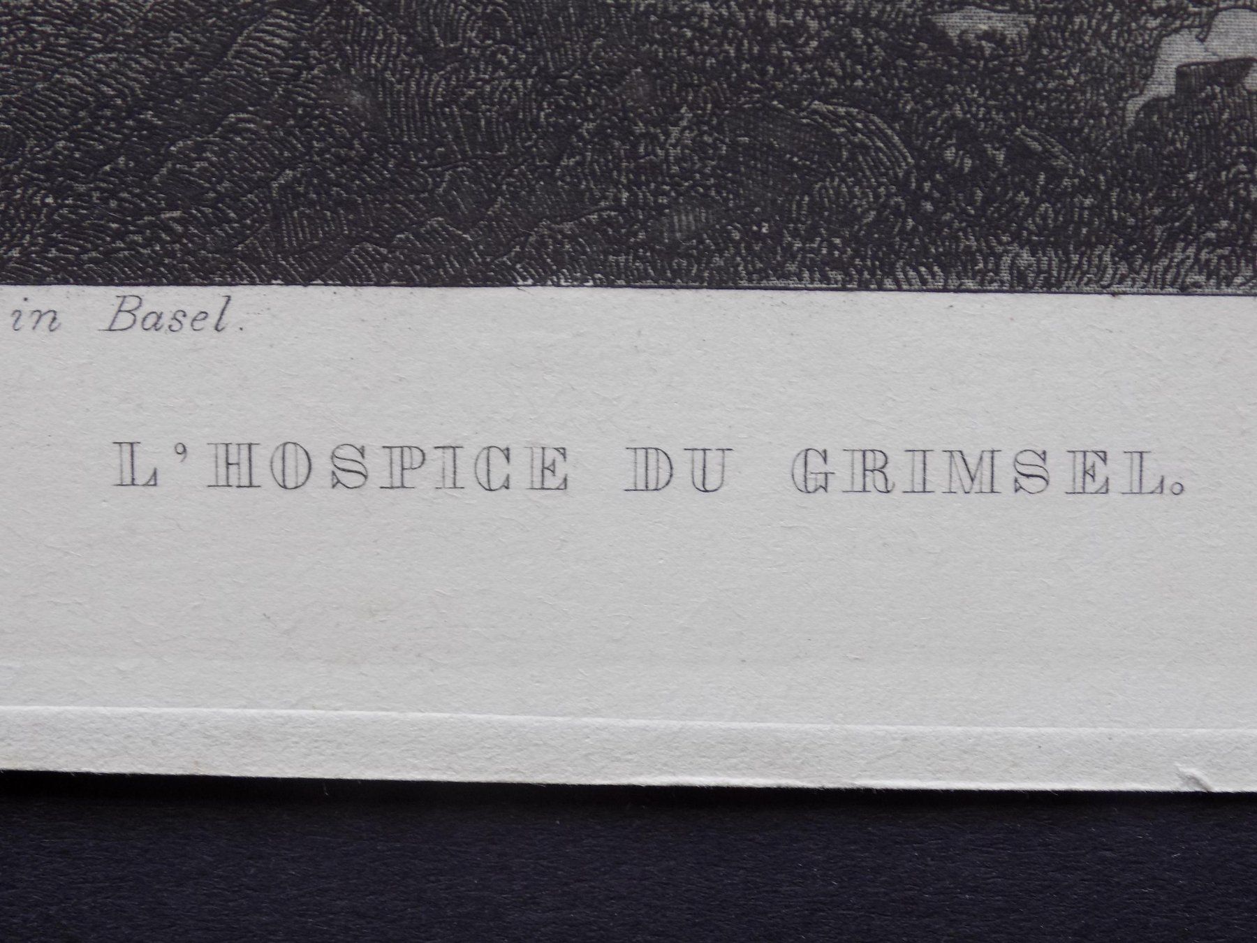 Incisioni: Hospiz auf der Grimsel – Usato da Risch venduto da Rischli15 3