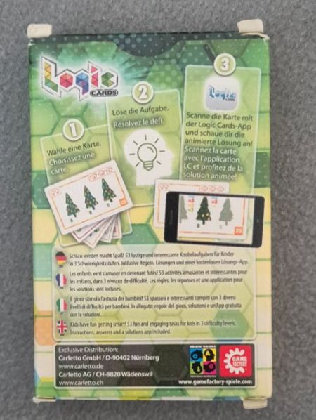 Giochi: Logic Kids Kartenspiel – Usato da Emmenbrücke venduto da Turmfalke 1