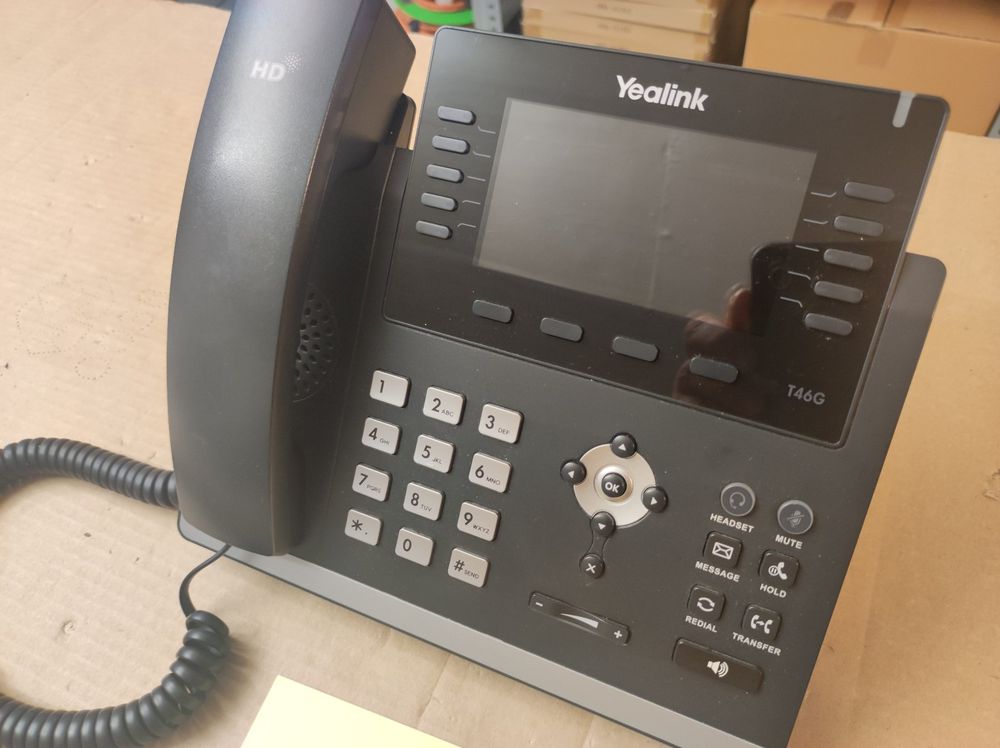 Yealink T46G VoIP Telefoon (3 stuks) - Vaste telefoons | Handsets en Draadloos