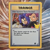 Hier kommt Team Rocket Pokémon Celebrations – Mint -DE