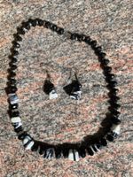Schöner Glasschmuck Halskette - Magnetverschluss & Ohrringe