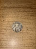 Seltener 1 Schweizer Franken Silber Münze Jahrgang 1934