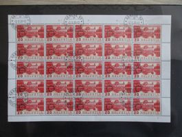 Timbre SDN 61 en feuille complète oblitéré 100.--