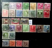 AUTRICHE TIMBRES OBLITÉRÉS 1908. /T427