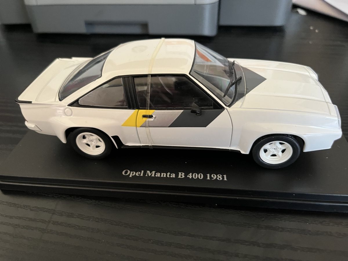 Opel Modellini d'auto: Opel Manta B 400.    1:24 – Nuovo (secondo la descrizione) da Rümlang venduto da Papamoll4 3