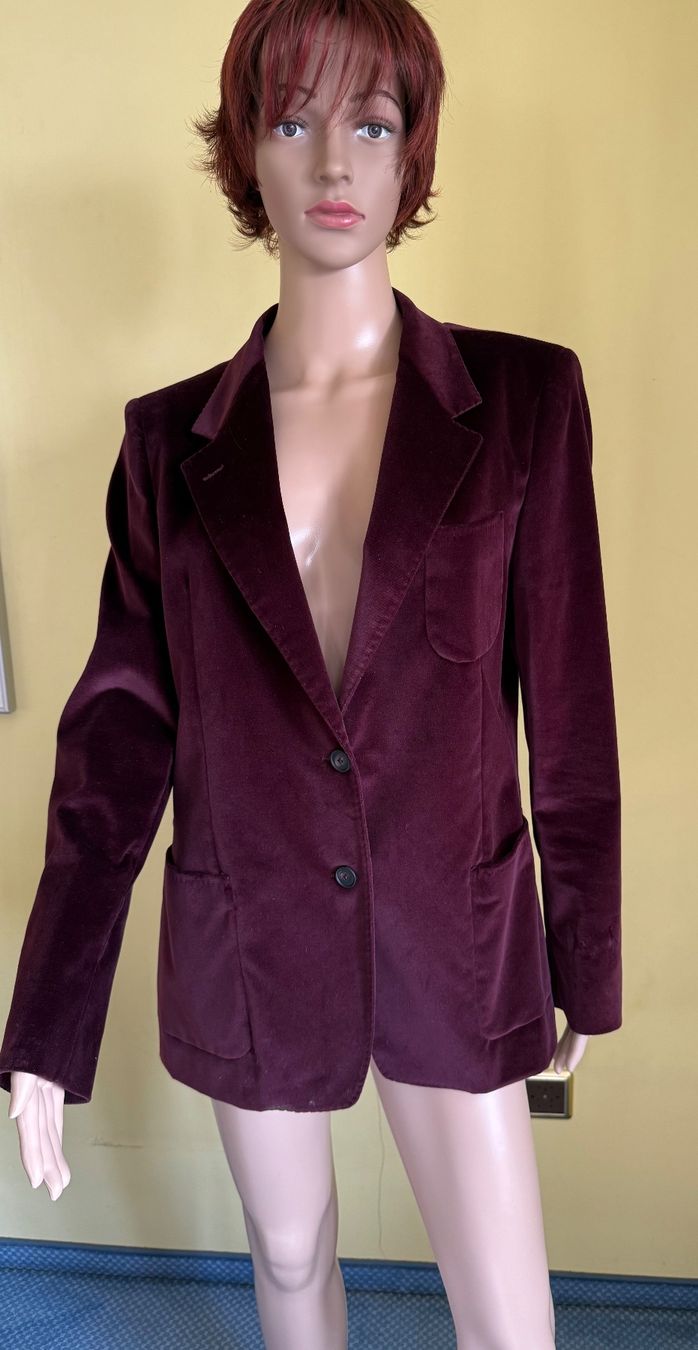Jacken: Samt Blazer von Tagliatore Gr. 42 – Gebraucht aus Pfäffikon ZH von Margot1