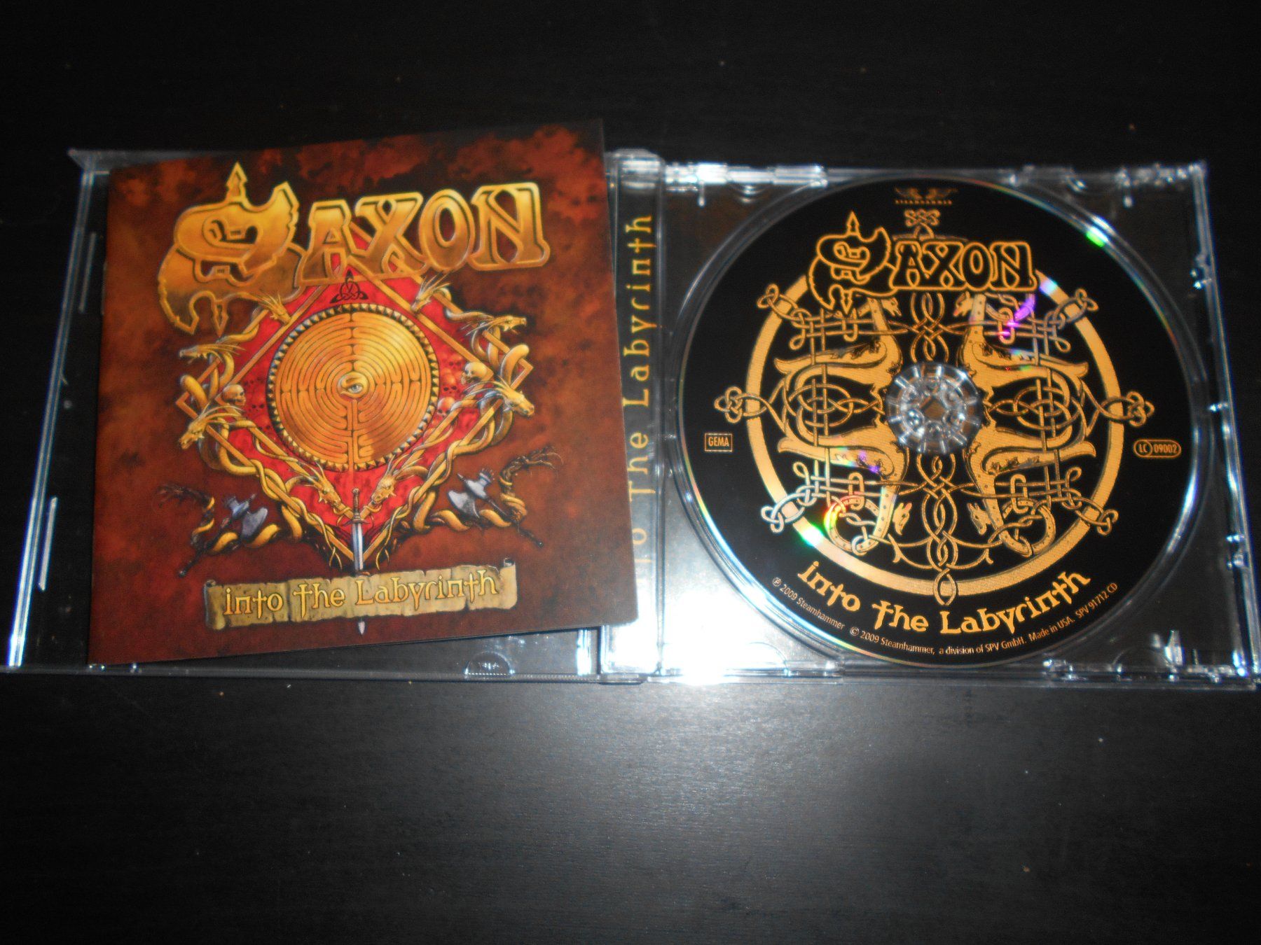 CD: Saxon – Into The Labyrinth / 2009 – Usato da Aarberg venduto da witchhunter01